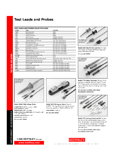 Keithley 4675-2,0  Keithley 2001M CDROM Digital Multimeters - Data Acquisition - Switch Systems Product Information CD_Content pdfs accessories 4675-2,0.pdf