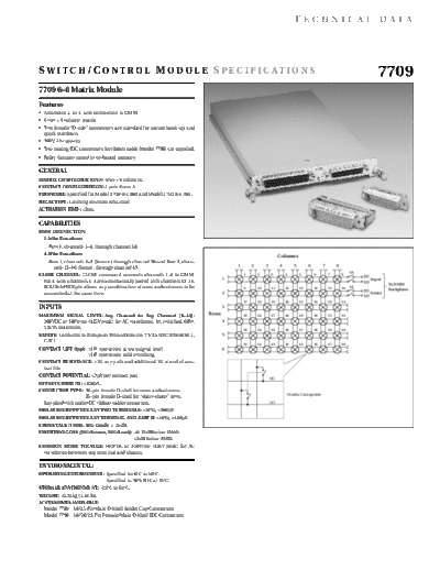 Keithley 4715-1,0  Keithley 2001M CDROM Digital Multimeters - Data Acquisition - Switch Systems Product Information CD_Content pdfs data_sheets 4715-1,0.pdf