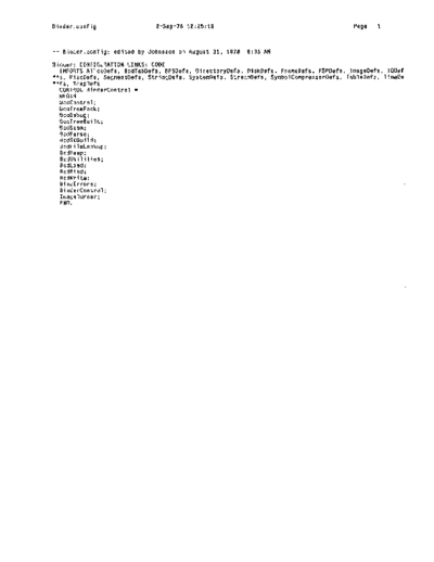 xerox Binder.config Sep78  xerox mesa 4.0_1978 listing Mesa_4_Binder Binder.config_Sep78.pdf