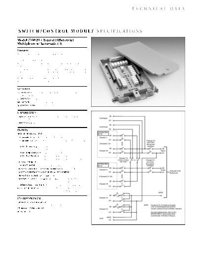 Keithley 4681-1,0  Keithley 2001M CDROM Digital Multimeters - Data Acquisition - Switch Systems Product Information CD_Content pdfs data_sheets 4681-1,0.pdf