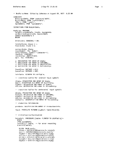 xerox BcdParse.mesa Sep78  xerox mesa 4.0_1978 listing Mesa_4_Binder BcdParse.mesa_Sep78.pdf