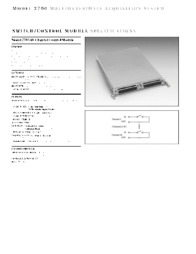 Keithley 4684-1,0  Keithley 2001M CDROM Digital Multimeters - Data Acquisition - Switch Systems Product Information CD_Content pdfs data_sheets 4684-1,0.pdf
