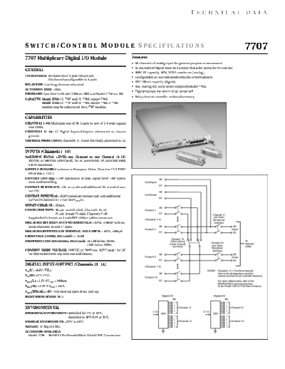 Keithley 4714-1,0  Keithley 2001M CDROM Digital Multimeters - Data Acquisition - Switch Systems Product Information CD_Content pdfs data_sheets 4714-1,0.pdf