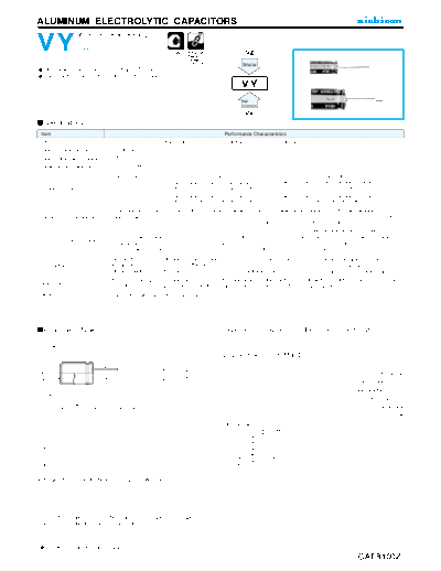 Nichicon e-vy  . Electronic Components Datasheets Passive components capacitors Datasheets Nichicon e-vy.pdf