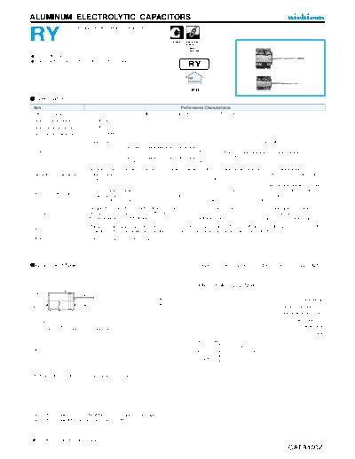 Nichicon e-ry  . Electronic Components Datasheets Passive components capacitors Datasheets Nichicon e-ry.pdf