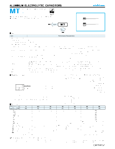 Nichicon e-mt  . Electronic Components Datasheets Passive components capacitors Datasheets Nichicon e-mt.pdf