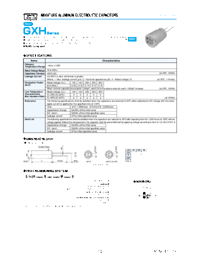 UCC gxh  . Electronic Components Datasheets Passive components capacitors Datasheets UCC gxh.pdf