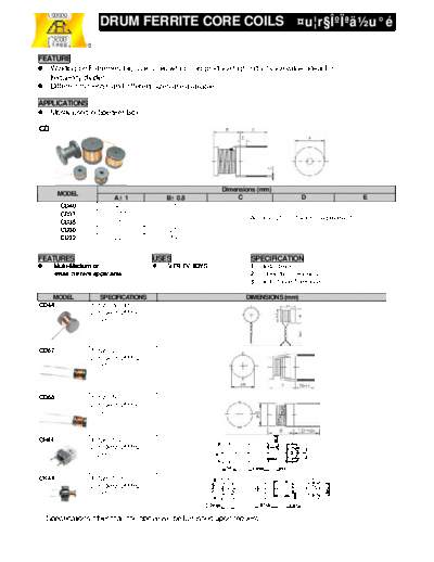 Coils and other documents 131  . Electronic Components Datasheets Passive components capacitors CEC - PCE-TU# Coils and other documents 131.PDF