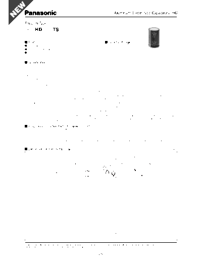 Panasonic HD SNAP-IN  . Electronic Components Datasheets Passive components capacitors Datasheets Panasonic HD_SNAP-IN.pdf