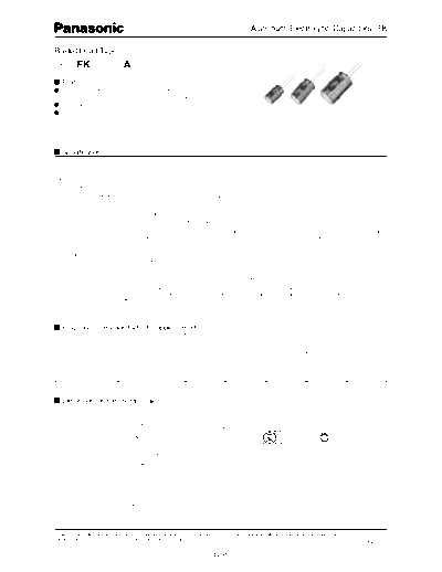 Panasonic FK  . Electronic Components Datasheets Passive components capacitors Datasheets Panasonic FK.pdf