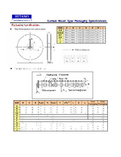 PDF E SMD PACKAGING 111017  . Electronic Components Datasheets Passive components capacitors Hitano PDF E_SMD_PACKAGING_111017.pdf