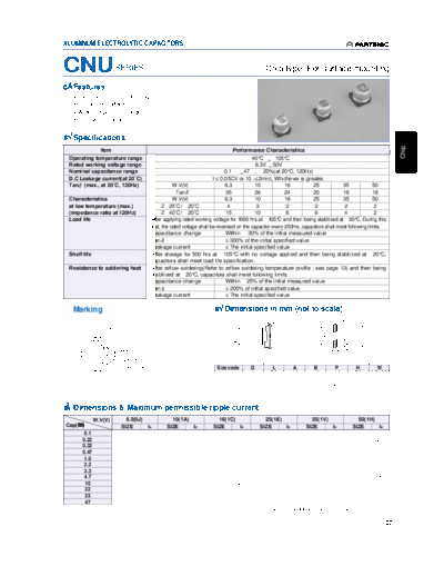 2004 Partsnic [smd] CNU Series  . Electronic Components Datasheets Passive components capacitors Daewoo-Parstnic 2004 Partsnic [smd] CNU Series.pdf