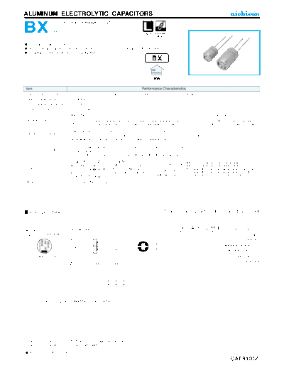 Nichicon e-bx  . Electronic Components Datasheets Passive components capacitors Datasheets Nichicon e-bx.pdf