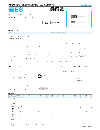 . Electronic Components Datasheets e-es  . Electronic Components Datasheets Passive components capacitors Datasheets Nichicon e-es.pdf