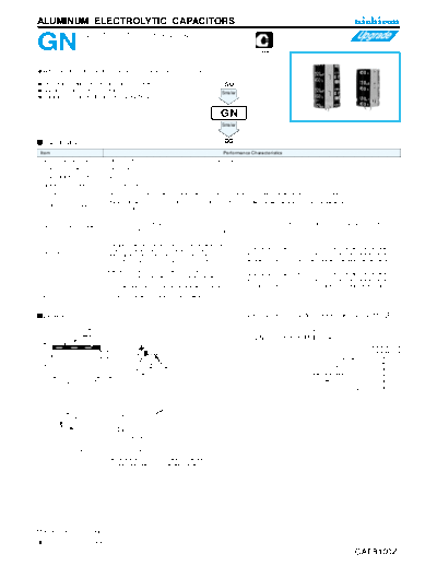 Nichicon e-gn snapin  . Electronic Components Datasheets Passive components capacitors Datasheets Nichicon e-gn_snapin.pdf