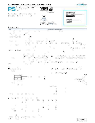 Nichicon e-ps  . Electronic Components Datasheets Passive components capacitors Datasheets Nichicon e-ps.pdf