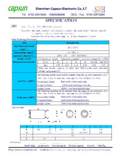 Capsun 20091151932496834  . Electronic Components Datasheets Passive components capacitors CDD C Capsun 20091151932496834.pdf