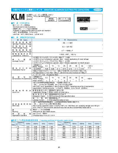Unicon klm  . Electronic Components Datasheets Passive components capacitors CDD U Unicon klm.pdf