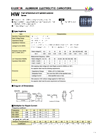 G-Luxon hw  . Electronic Components Datasheets Passive components capacitors CDD G G-Luxon hw.pdf