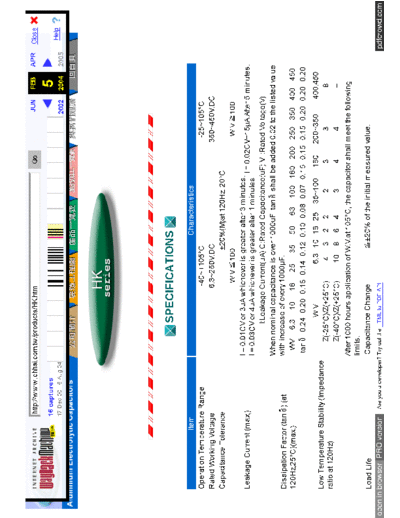 Chhsi HK  . Electronic Components Datasheets Passive components capacitors Datasheets C Chhsi HK.pdf