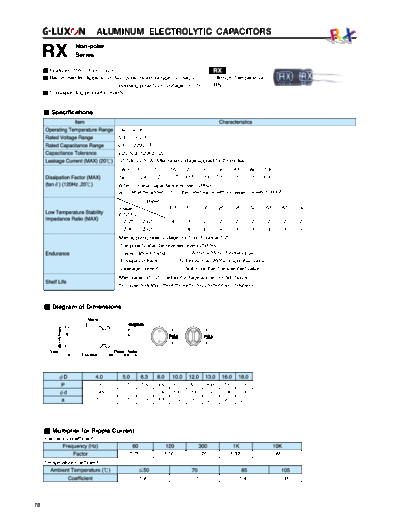 G-Luxon rx  . Electronic Components Datasheets Passive components capacitors CDD G G-Luxon rx.pdf