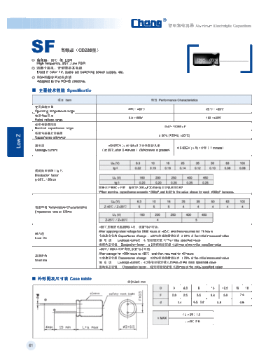 Chang SF  . Electronic Components Datasheets Passive components capacitors Datasheets C Chang SF.pdf