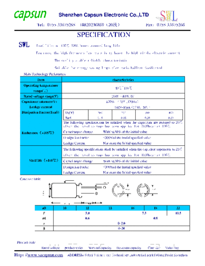 Capsun 20091151929596590  . Electronic Components Datasheets Passive components capacitors CDD C Capsun 20091151929596590.pdf