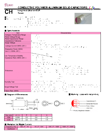 . Electronic Components Datasheets ch  . Electronic Components Datasheets Passive components capacitors CDD T Teapo ch.pdf