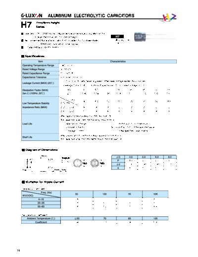 G-Luxon h7  . Electronic Components Datasheets Passive components capacitors CDD G G-Luxon h7.pdf