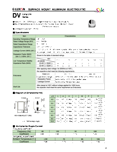 G-Luxon dv  . Electronic Components Datasheets Passive components capacitors CDD G G-Luxon dv.pdf