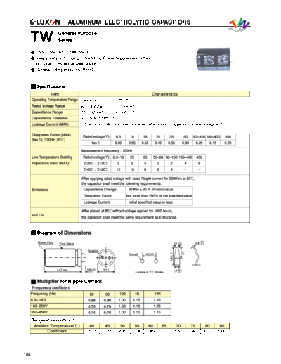 G-Luxon tw  . Electronic Components Datasheets Passive components capacitors CDD G G-Luxon tw.pdf