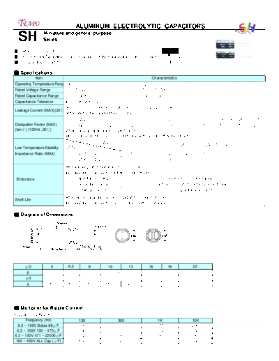 Teapo sh  . Electronic Components Datasheets Passive components capacitors CDD T Teapo sh.pdf