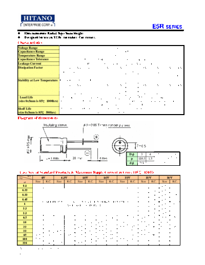 Hitano E5R (E5R 080319)  . Electronic Components Datasheets Passive components capacitors CDD H Hitano E5R (E5R_080319).pdf