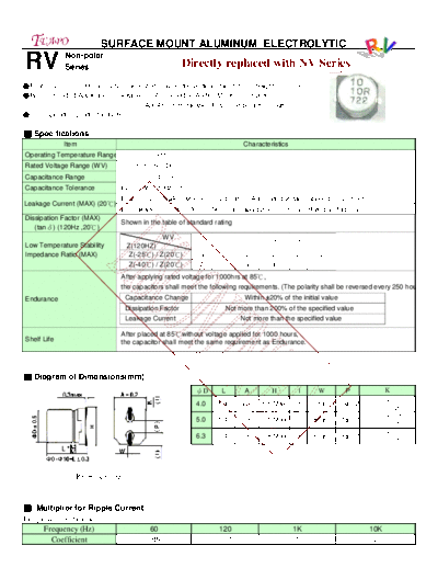 Teapo rv  . Electronic Components Datasheets Passive components capacitors CDD T Teapo rv.pdf
