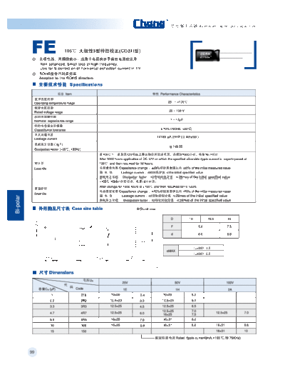 Chang FE  . Electronic Components Datasheets Passive components capacitors Datasheets C Chang FE.pdf