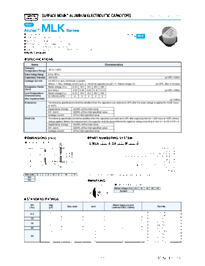 SMD mlk  . Electronic Components Datasheets Passive components capacitors Datasheets UCC SMD mlk.pdf