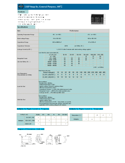 Snap-In lkp  . Electronic Components Datasheets Passive components capacitors CDD J Jackcon Snap-In lkp.pdf