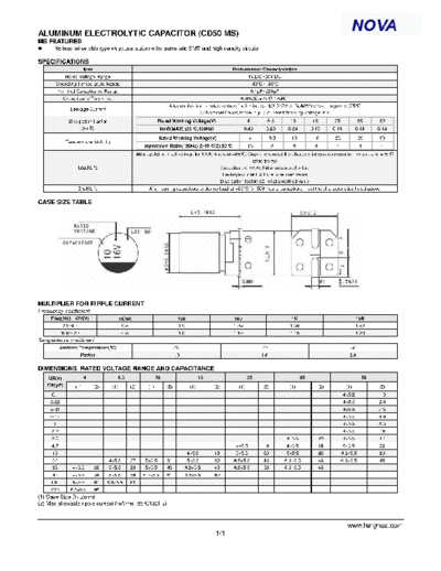 2005 cd50 ms  . Electronic Components Datasheets Passive components capacitors CDD L LHNova 2005 cd50_ms.pdf