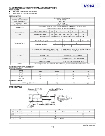 2005 cd71 np  . Electronic Components Datasheets Passive components capacitors CDD L LHNova 2005 cd71_np.pdf