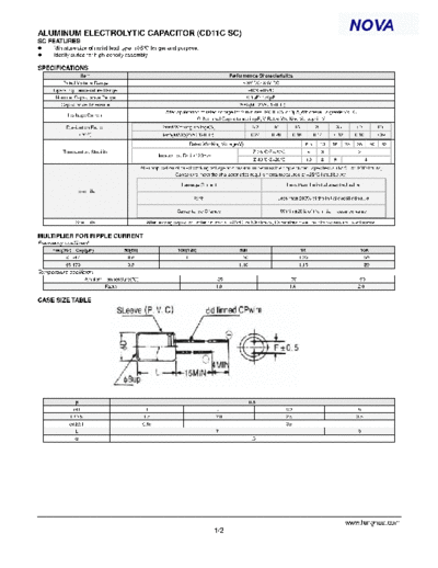 2005 cd11c sc  . Electronic Components Datasheets Passive components capacitors CDD L LHNova 2005 cd11c_sc.pdf
