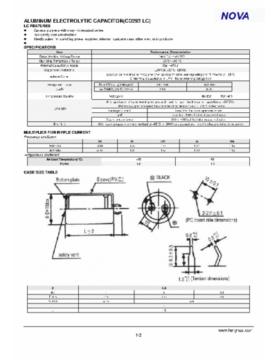 2005 cd293 lc  . Electronic Components Datasheets Passive components capacitors CDD L LHNova 2005 cd293_lc.pdf