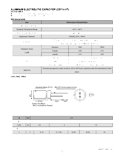 2009 ht  . Electronic Components Datasheets Passive components capacitors CDD L LHNova 2009 ht.pdf