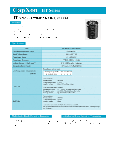 2003 ht  . Electronic Components Datasheets Passive components capacitors CDD C Capxon 2003 ht.pdf
