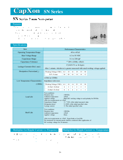 2003 sn  . Electronic Components Datasheets Passive components capacitors CDD C Capxon 2003 sn.pdf