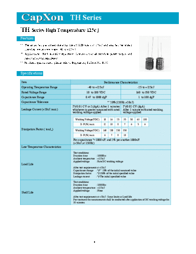 2003 th  . Electronic Components Datasheets Passive components capacitors CDD C Capxon 2003 th.pdf