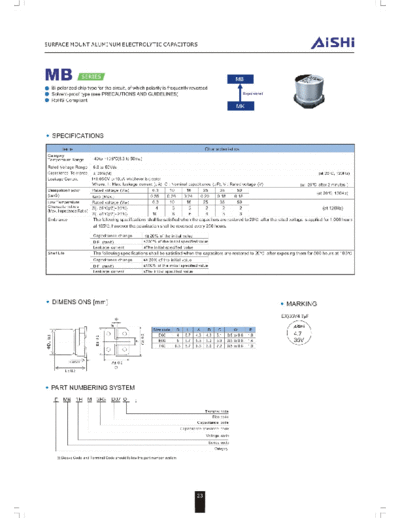 SMD mb  . Electronic Components Datasheets Passive components capacitors Datasheets A Aishi SMD mb.pdf