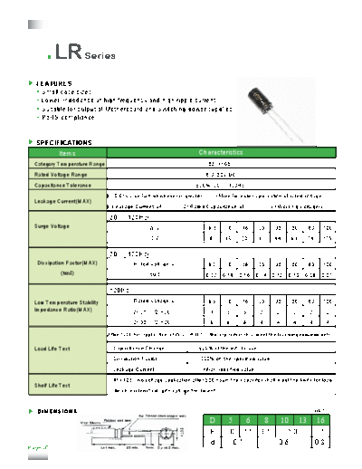 2009 LR1  . Electronic Components Datasheets Passive components capacitors CDD T Tocon 2009 LR1.pdf