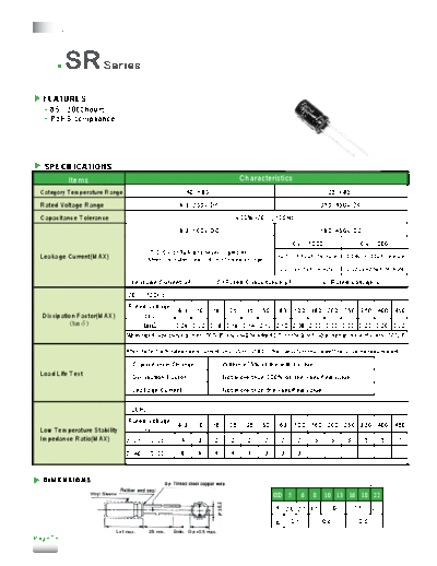 2009 SR1  . Electronic Components Datasheets Passive components capacitors CDD T Tocon 2009 SR1.pdf