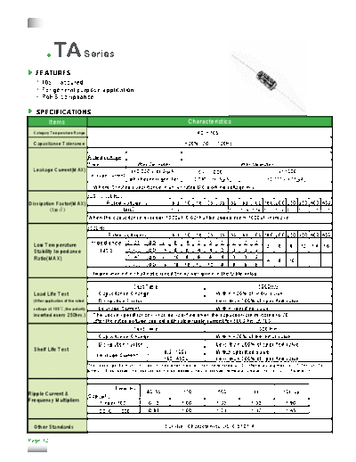 2009 TA1  . Electronic Components Datasheets Passive components capacitors CDD T Tocon 2009 TA1.pdf