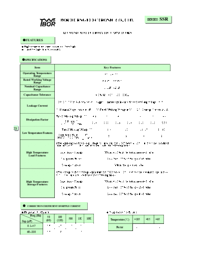 2010 SSR  . Electronic Components Datasheets Passive components capacitors CDD T Twbor 2010 SSR.pdf